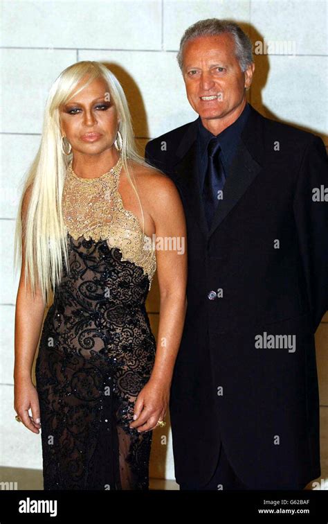 santo versace e donatella versace|donatella versace style.